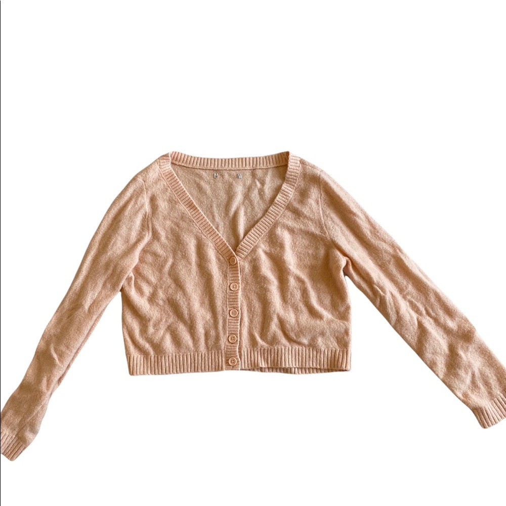 american eagle outfitters pink sweater